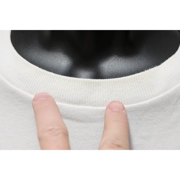 Abercrombie & Fitch Muscle Fit Tee Shirt Long Sleeve White Boys Size 2XL XXL - Picture 5 of 12